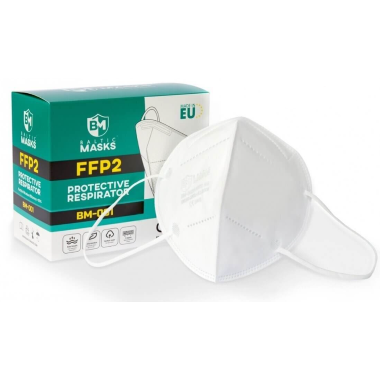 Hengityssuojain FFP2 ilman venttiiliä 10kpl