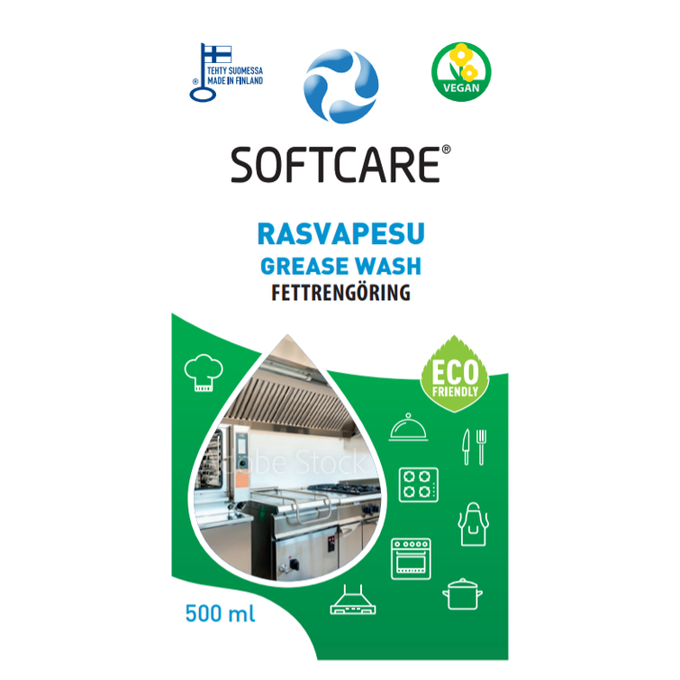 SoftCare rasvapesu spray 500ml K&auml;ytt&ouml;valmis