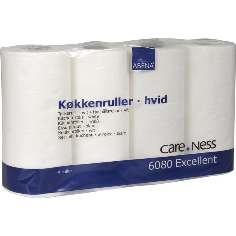 CARE-NESS Excellent talouspaperi 2krs 17,85m valkoinen 28rll