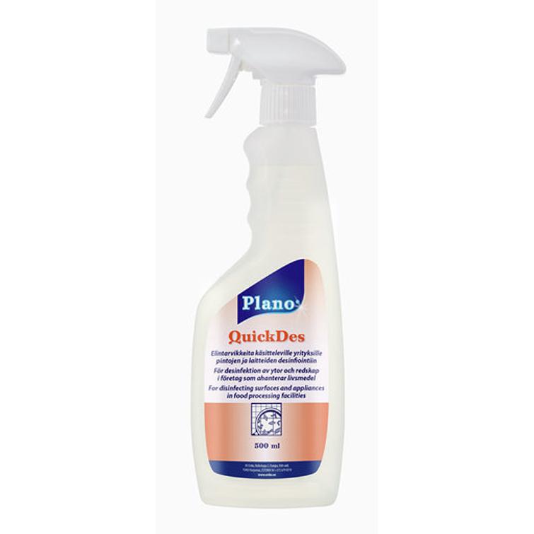 Plano Quickdes 500ml pintojen desinfiointiin