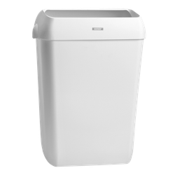 Katrin kannellinen roskakori 50 L - valkoinen