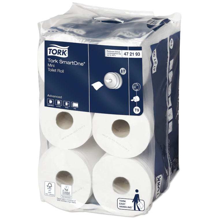Tork SmartOne&reg; Mini WC-paperi T9