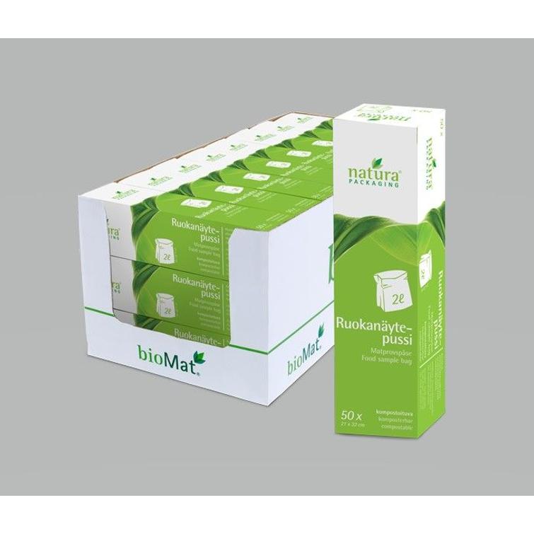 Biomat Ruokan&auml;ytepussi 2L 50kpl/rll