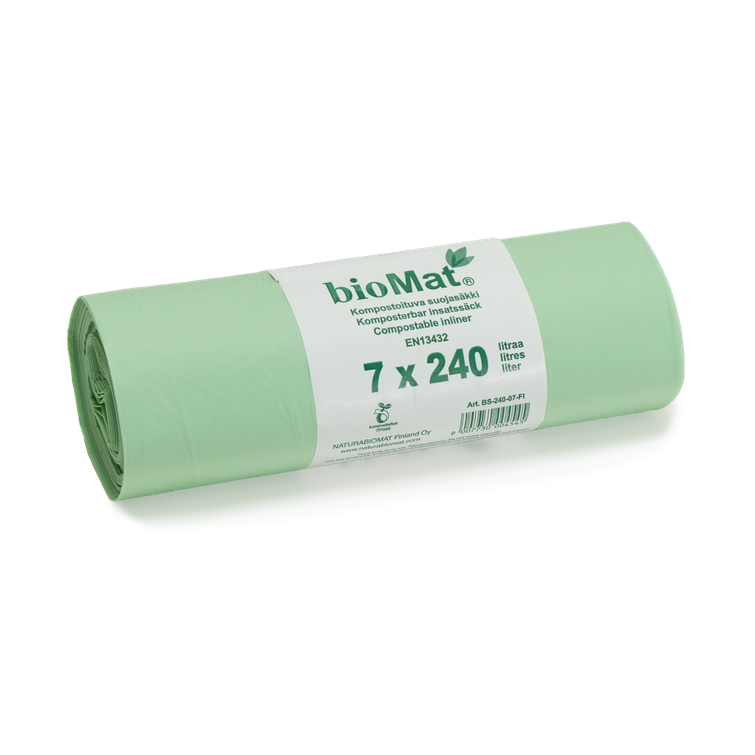 Biomat Biopussi 240L 7kpl/rll suojasäkki