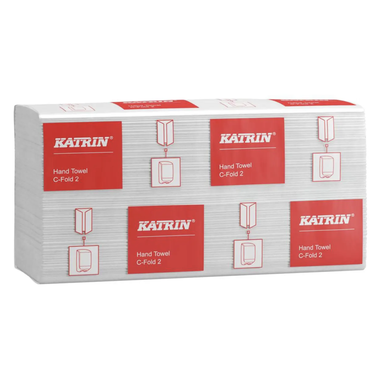 Katrin Käsipyyhe C-taitto 2-kerroksinen, valkoinen, 1600ark/sk