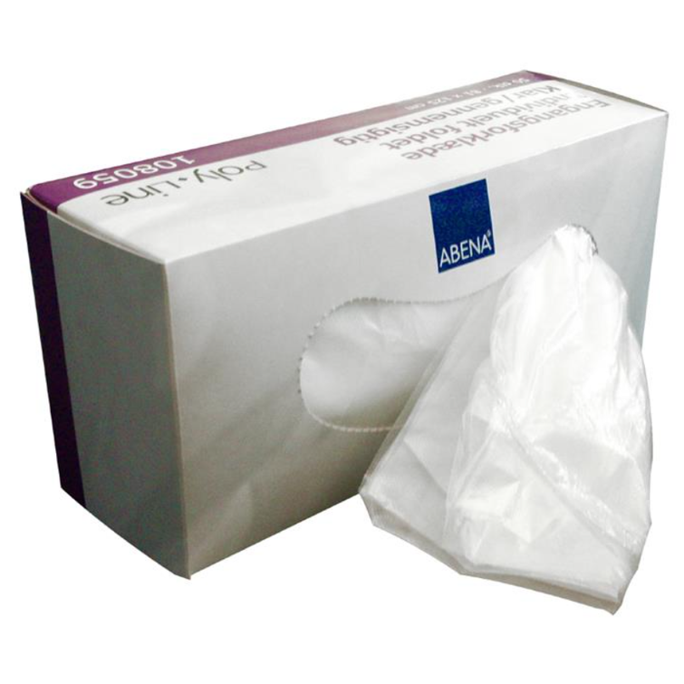 ABENA Poly-Line esiliina kk 81x125cm 25my annostelurasia kirkas 50kpl