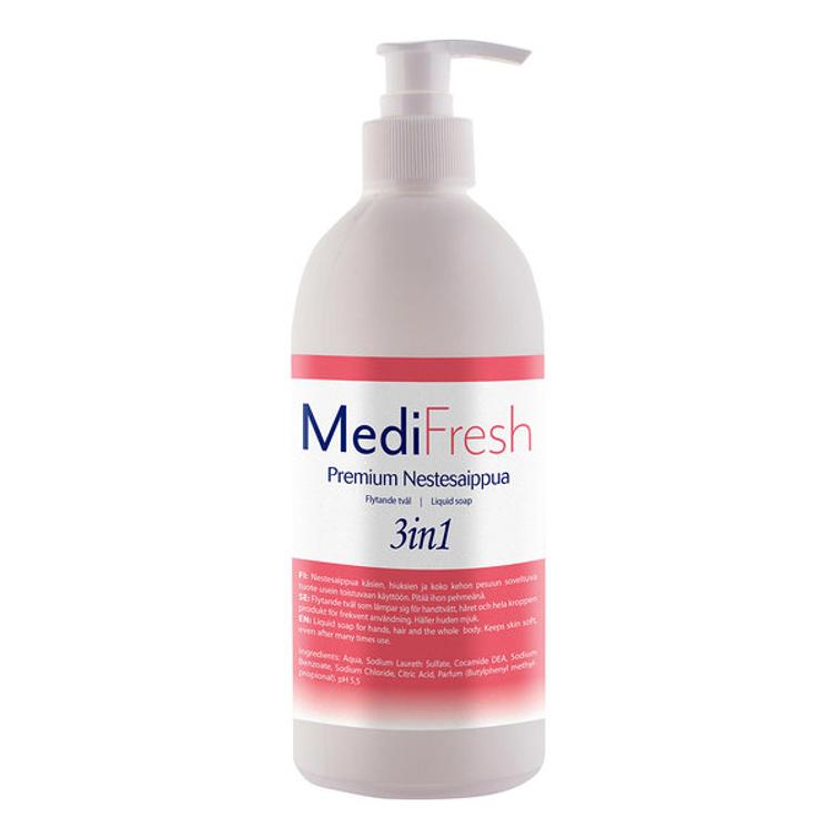 MediFresh Premium 3in1 nestesaippua 0,5L