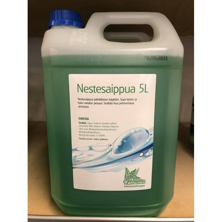 Nestesaippua Omena 5L