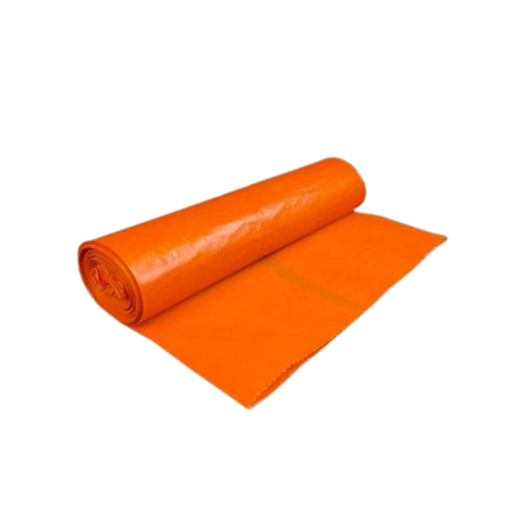 J&auml;tes&auml;kki 75L oranssi 65x90 40my 20kpl/rll