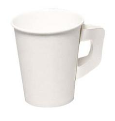 GASTRO-LINE kahvikuppi 18/21cl &Oslash;7,2cm korvallinen valkoinen PE/paperi 50kpl