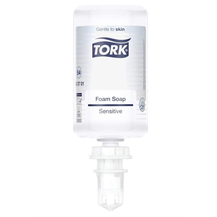 Tork Sensitive -vaahtosaippua, S4 1000ml