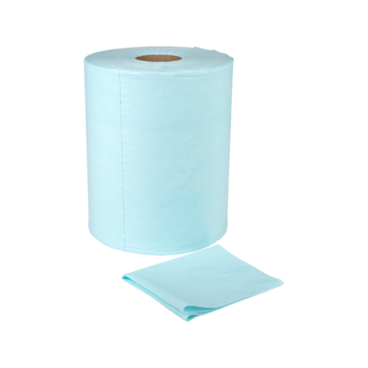Teollinen puhdistuspyyhe 1krs 152mx30,5cm Ø24cm sininen 1rll