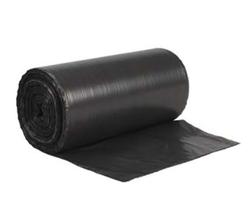 Roskapussi 30L musta 50x70 10my 50kpl/rll