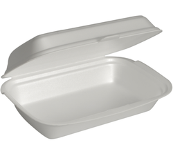 GASTRO-LINE Take away rasia 16x24x7,5cm 1-os. valkoinen XPS 125kpl