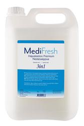 MediFresh Premium 3in1 nestesaippua hajusteeton 5L