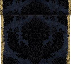 Dunicel -poikkiliina 0,40 x 24 m, Royal Black 4rll