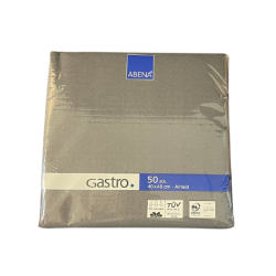 GASTRO lautasliina musta 40x40 airlaid ¼-taitto 600kpl