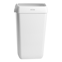 Katrin kannellinen roskakori 25 L - valkoinen