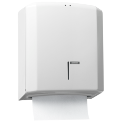 Katrin-käsipyyheannostelija - metalli, valkoinen