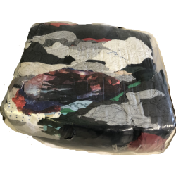 Konepyyhe kirjava puuvilla 10kg (rättipaali)