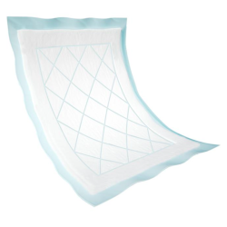 ABRI-SOFT Superdry vuoteensuoja kk 60x90 sininen 30kpl