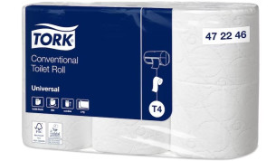 Tork Universal wc-paperi, 2-kerroksinen, 42rll