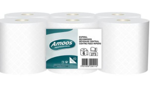 Vetopyyhe Amoos Professional valkoinen 2krs 150 m/rll, 6rll